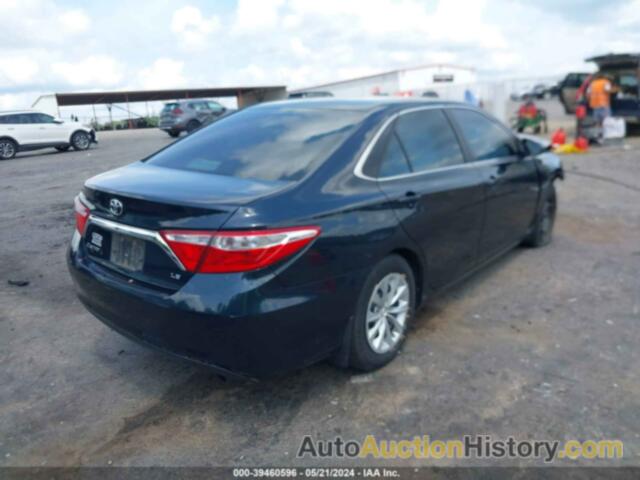 TOYOTA CAMRY LE, 4T4BF1FK1FR452628