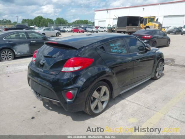 HYUNDAI VELOSTER TURBO, KMHTC6AE8DU120608