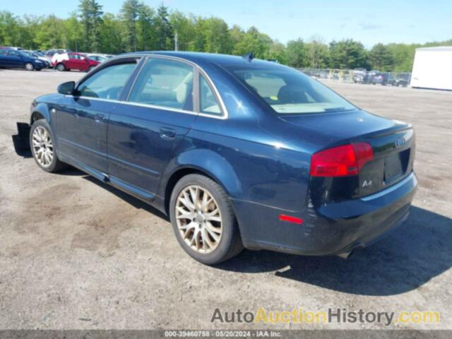 AUDI A4 2.0T/2.0T SPECIAL EDITION, WAUDF78E98A162804