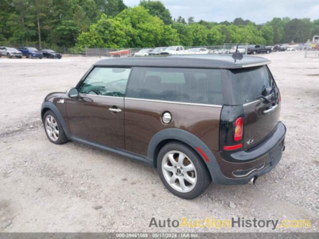 MINI COOPER S CLUBMAN, WMWMM33549TP90880