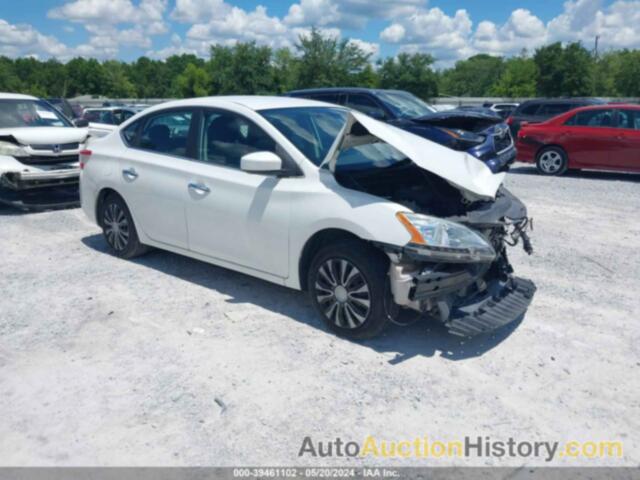 NISSAN SENTRA S/SV/SR/SL, 3N1AB7AP3EL621104