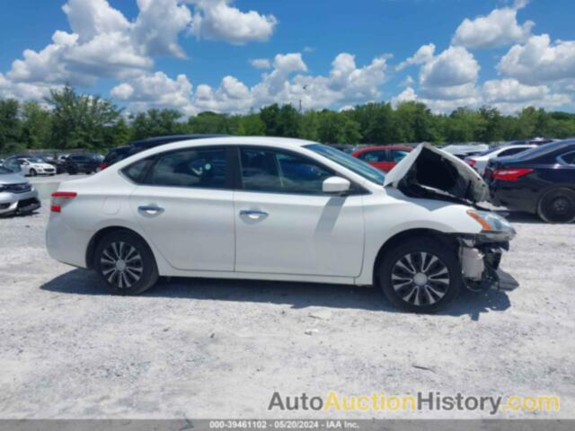 NISSAN SENTRA S/SV/SR/SL, 3N1AB7AP3EL621104