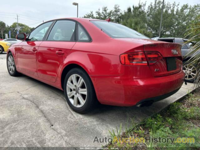 AUDI A4, WAUJF78K19N068371