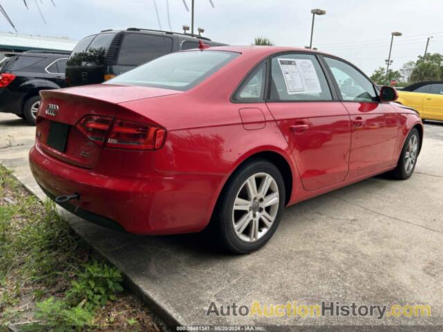 AUDI A4, WAUJF78K19N068371