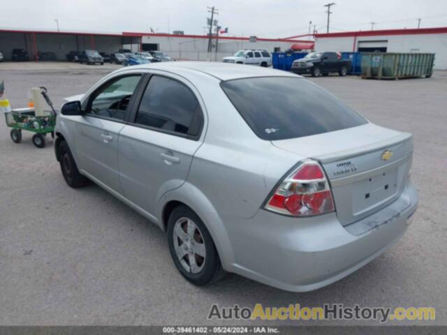 CHEVROLET AVEO 1LT, KL1TD5DE6BB258171