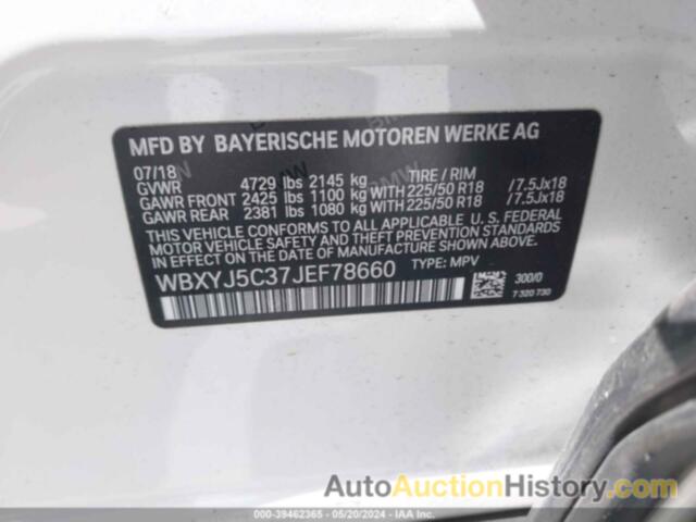 BMW X2 XDRIVE28I, WBXYJ5C37JEF78660