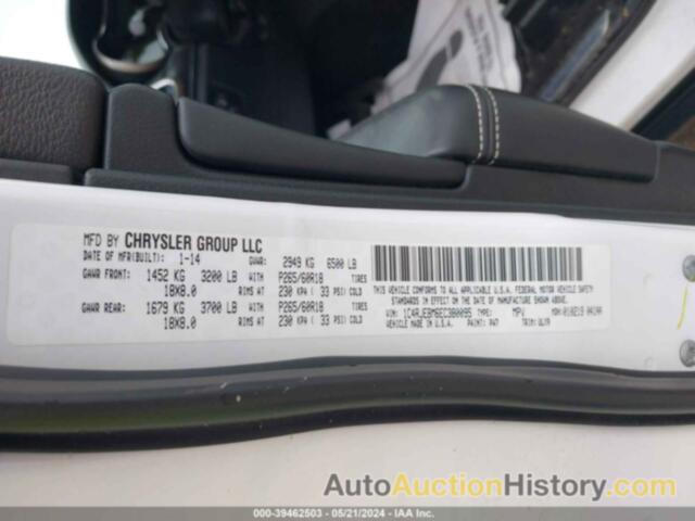 JEEP GRAND CHEROKEE LIMITED, 1C4RJEBM6EC380095