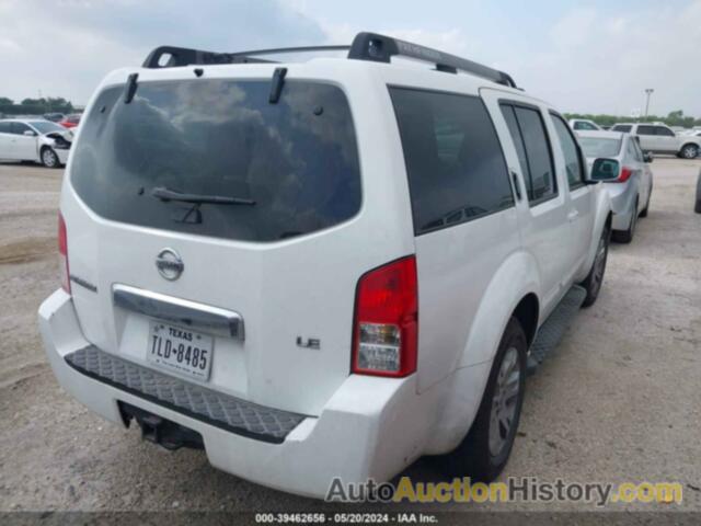 NISSAN PATHFINDER LE, 5N1AR18W26C648547