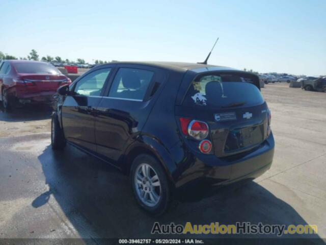 CHEVROLET SONIC 2LT, 1G1JC6SB9C4165967