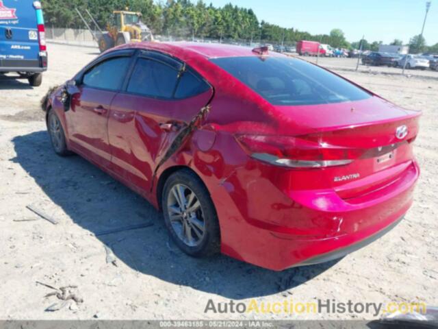 HYUNDAI ELANTRA SEL/VALUE/LIMITED, 5NPD84LF6JH248243