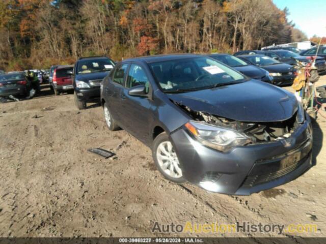 TOYOTA COROLLA LE, 2T1BURHE4GC509753