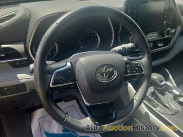 TOYOTA HIGHLANDER HYBRID XLE, 5TDHBRCH6MS067336