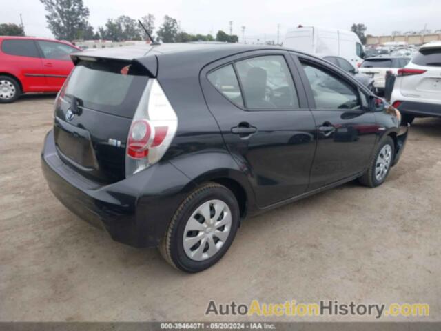 TOYOTA PRIUS C ONE, JTDKDTB32E1564255