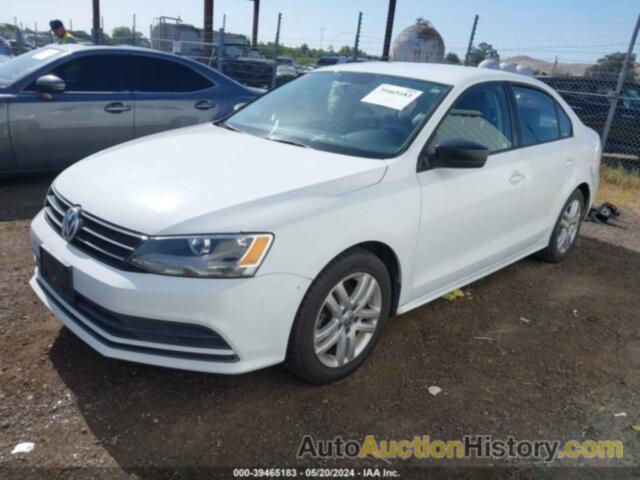 VOLKSWAGEN JETTA 2.0L S, 3VW2K7AJ4FM354075