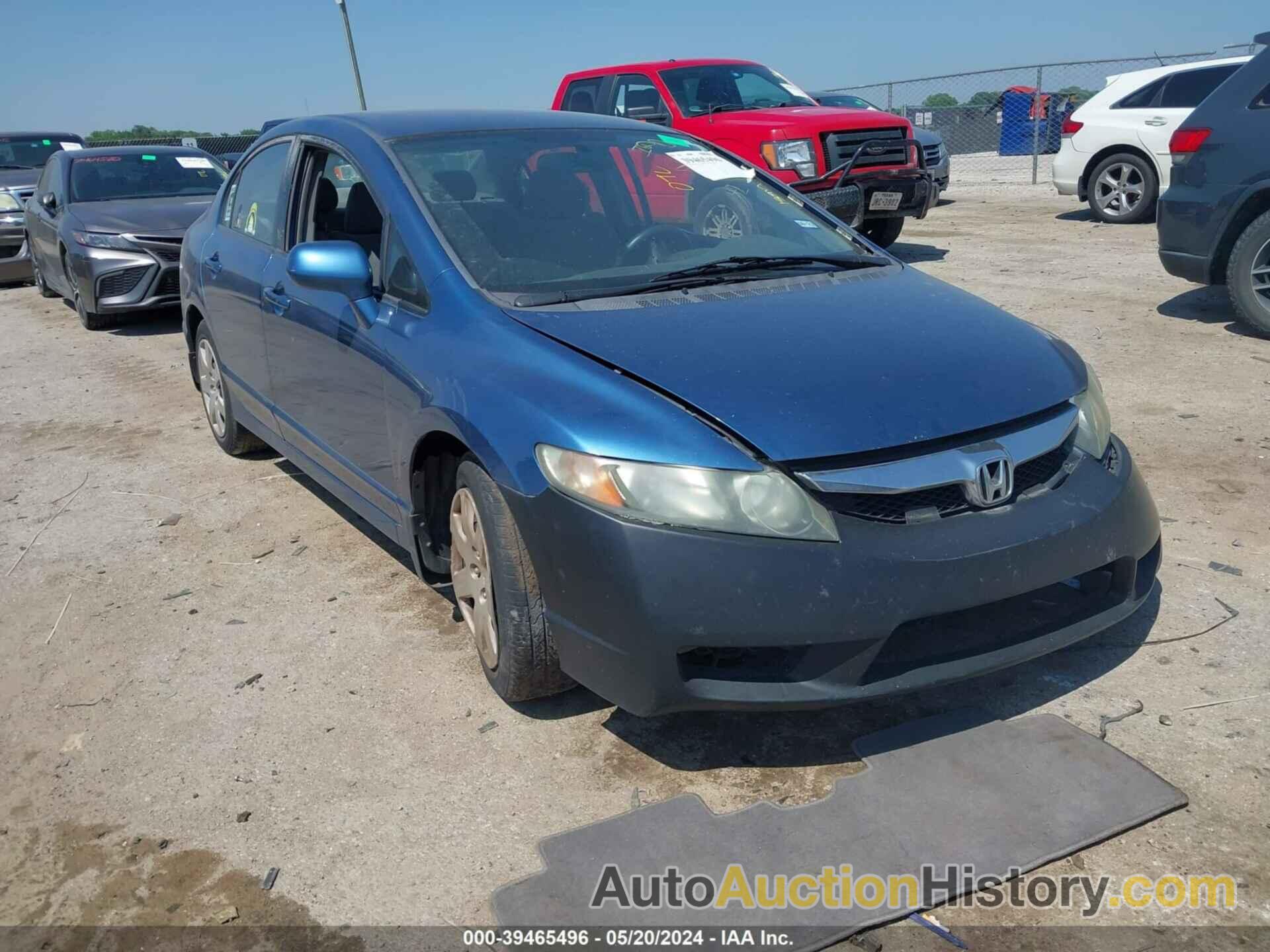 HONDA CIVIC LX, 2HGFA1F54AH573725