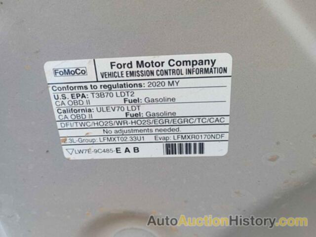 FORD EXPLORER XLT, 1FMSK8DH9LGB52724