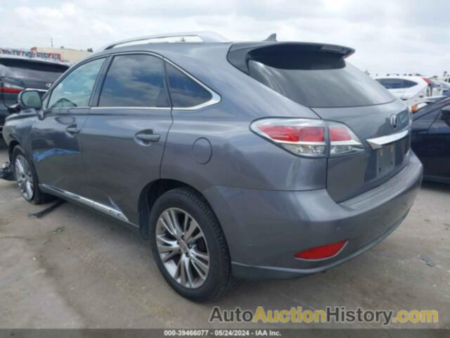 LEXUS RX 450H 450, JTJBC1BA7D2052406