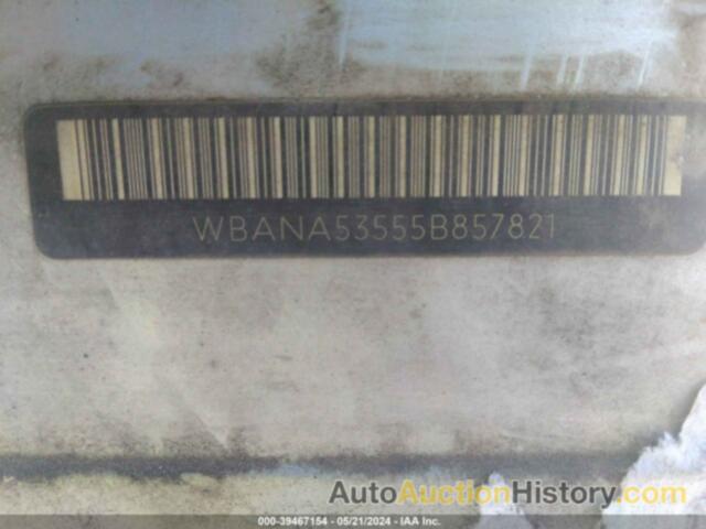 BMW 525I, WBANA53555B857821