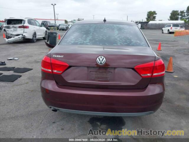 VOLKSWAGEN PASSAT S, 1VWAP7A38CC106214