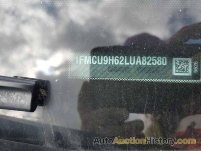 FORD ESCAPE SEL, 1FMCU9H62LUA82580