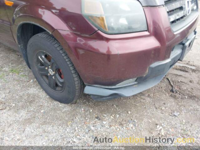 HONDA PILOT LX, 5FNYF28167B025362