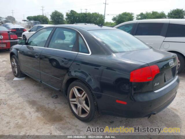 AUDI A4 2.0T, WAUAF78EX8A009335