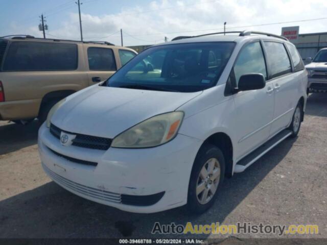 TOYOTA SIENNA LE, 5TDZA23C75S311418