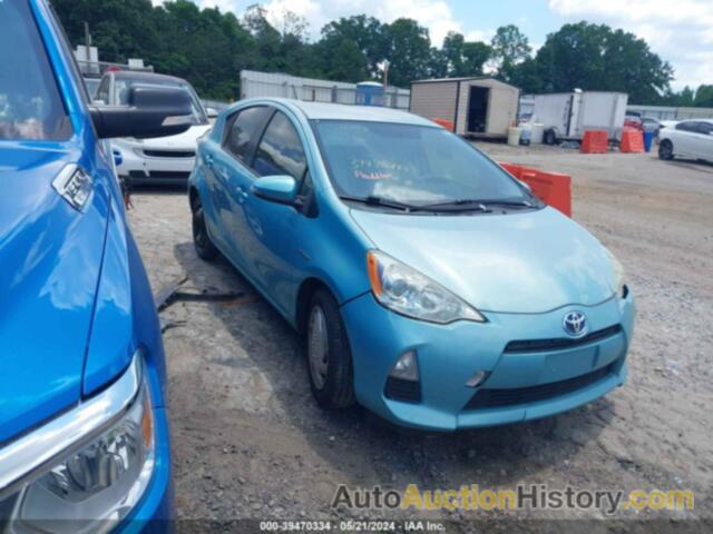 TOYOTA PRIUS C ONE, JTDKDTB38C1014314