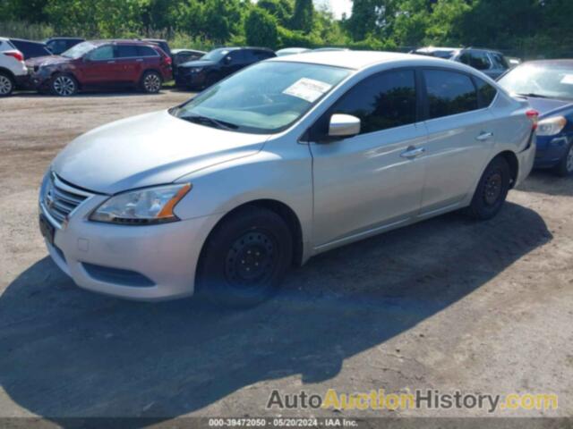 NISSAN SENTRA S, 3N1AB7AP5EL612565