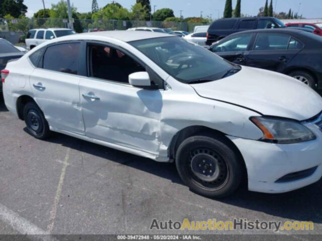 NISSAN SENTRA S, 3N1AB7APXEY245987