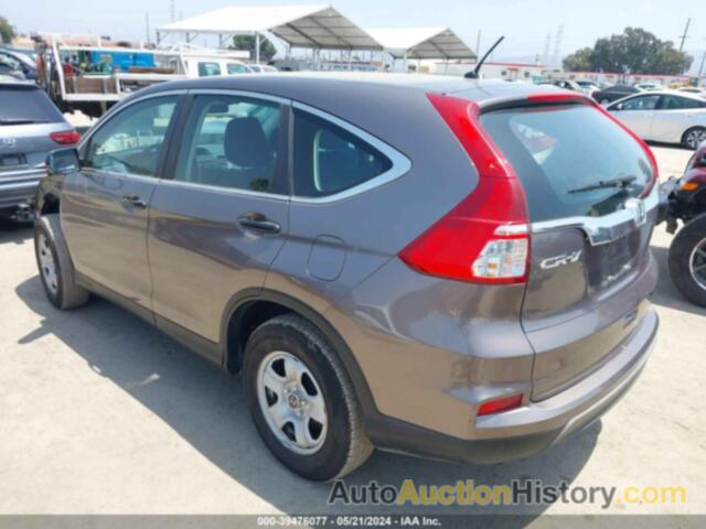 HONDA CR-V LX, 3CZRM3H36FG707775