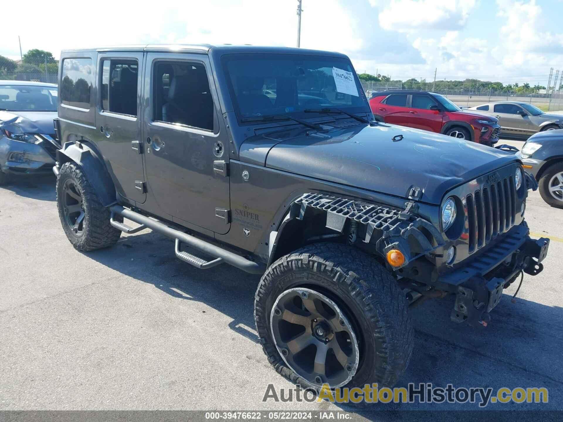 JEEP WRANGLER UNLIMITED SAHARA, 1C4BJWEGXHL568605