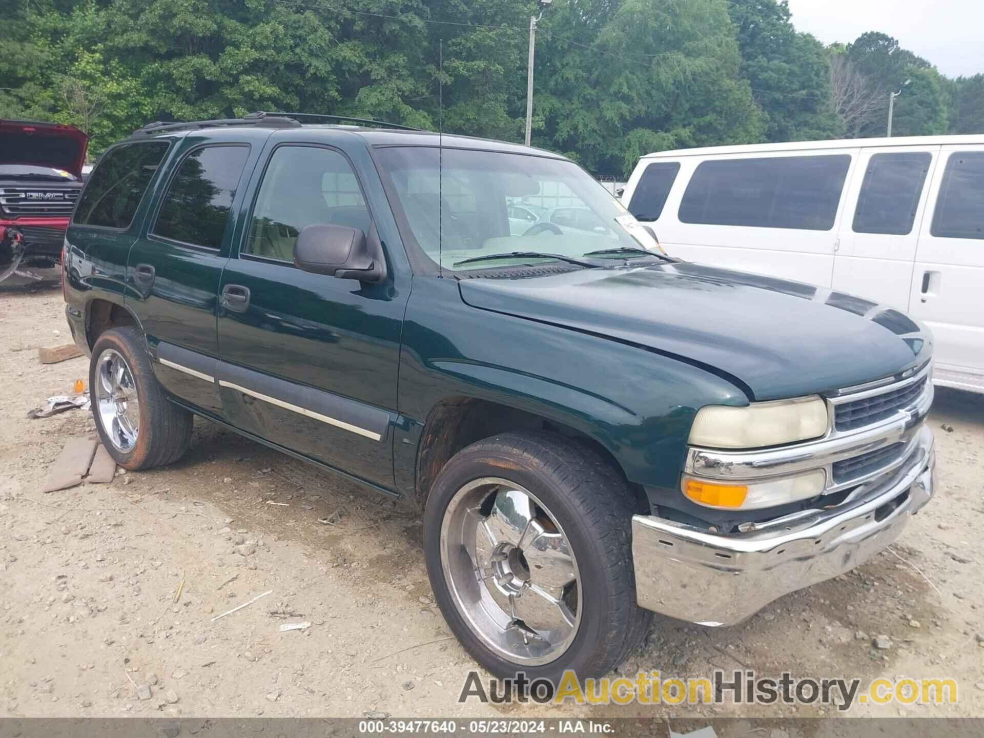 CHEVROLET TAHOE LS, 1GNEC13Z12J307324