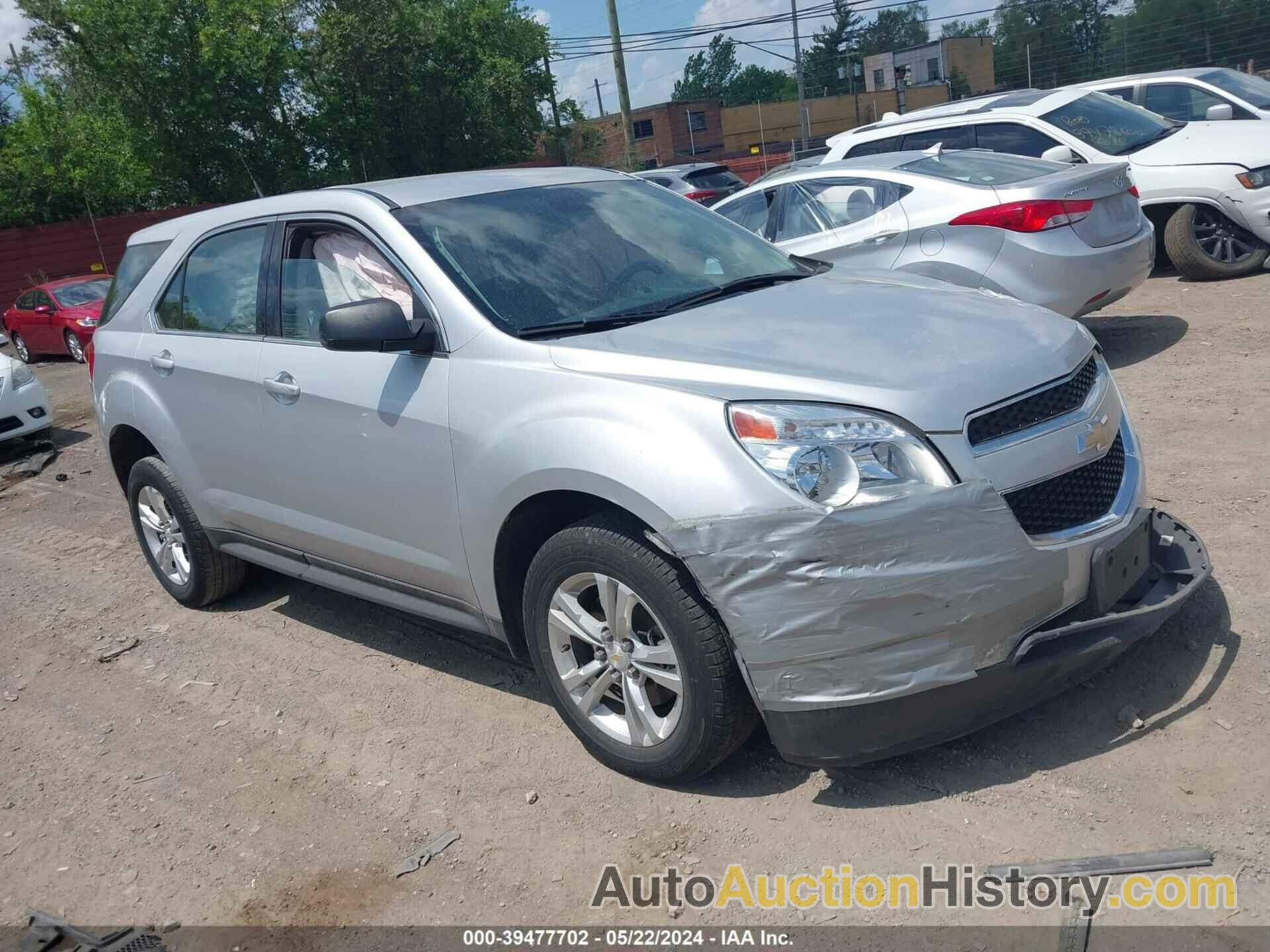 CHEVROLET EQUINOX LS, 2GNALBEK3D6127217