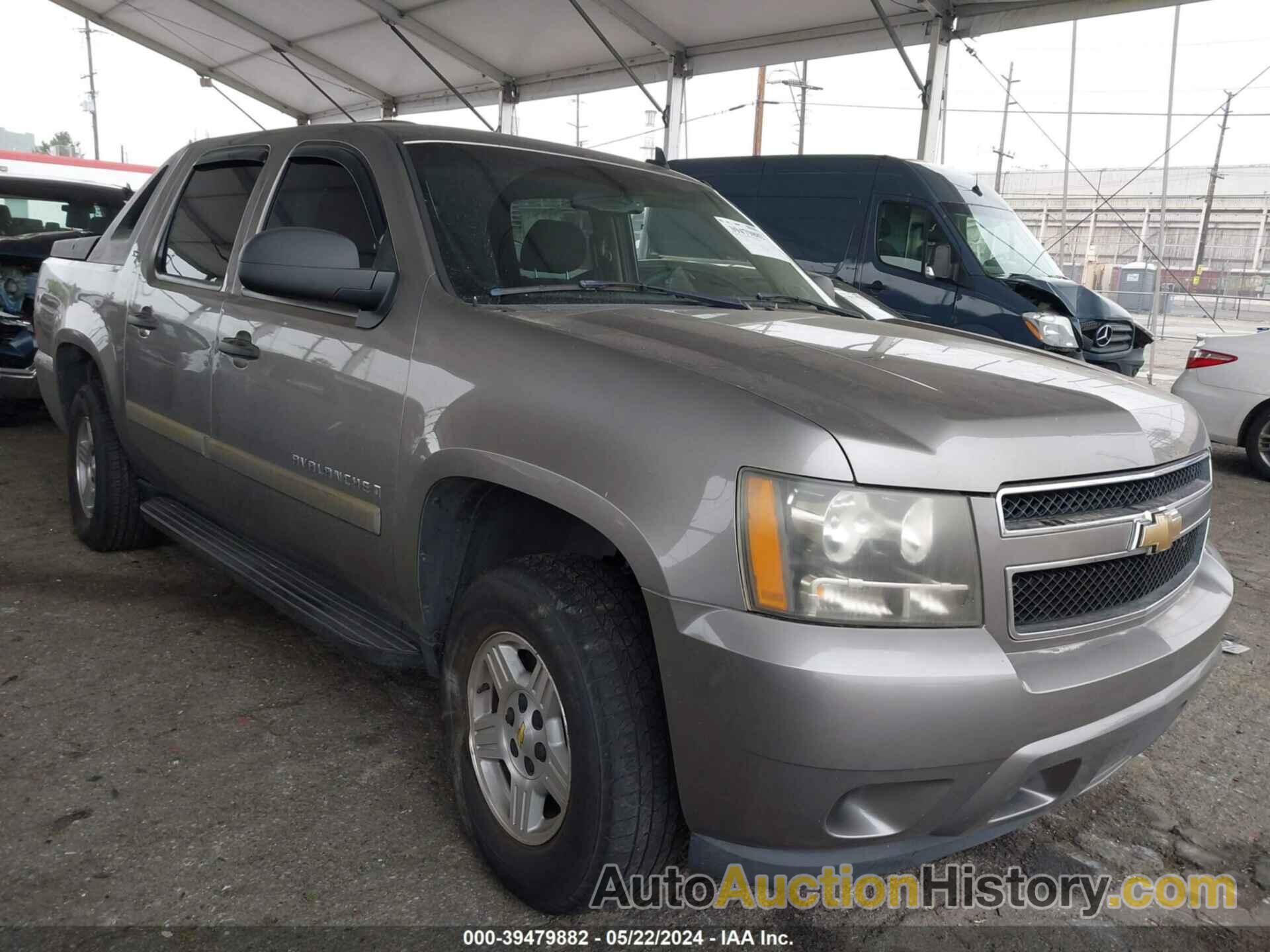 CHEVROLET AVALANCHE C1500, 3GNEC12JX7G293329