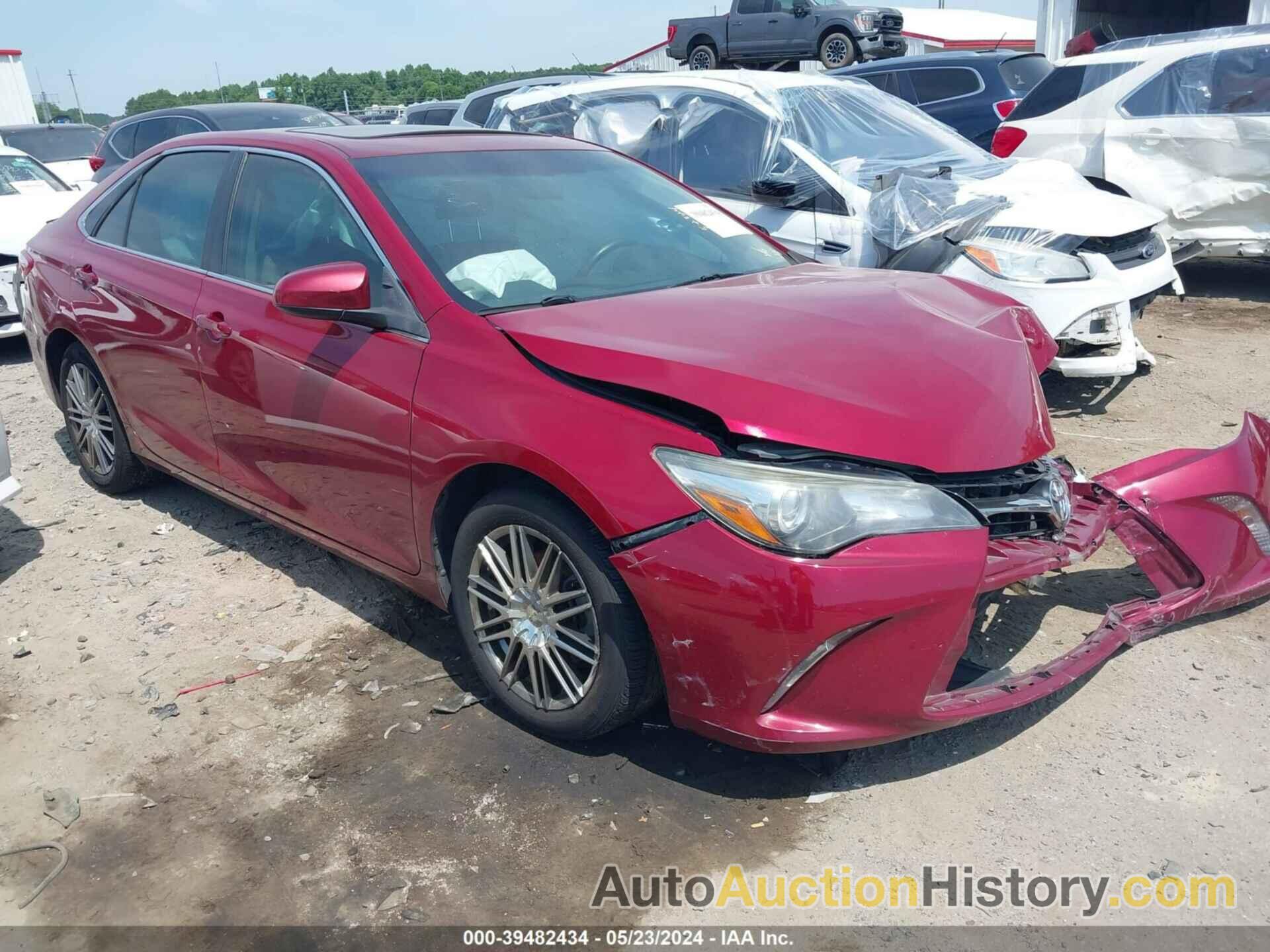 TOYOTA CAMRY LE/XLE/SE/XSE, 4T1BF1FK4HU633977