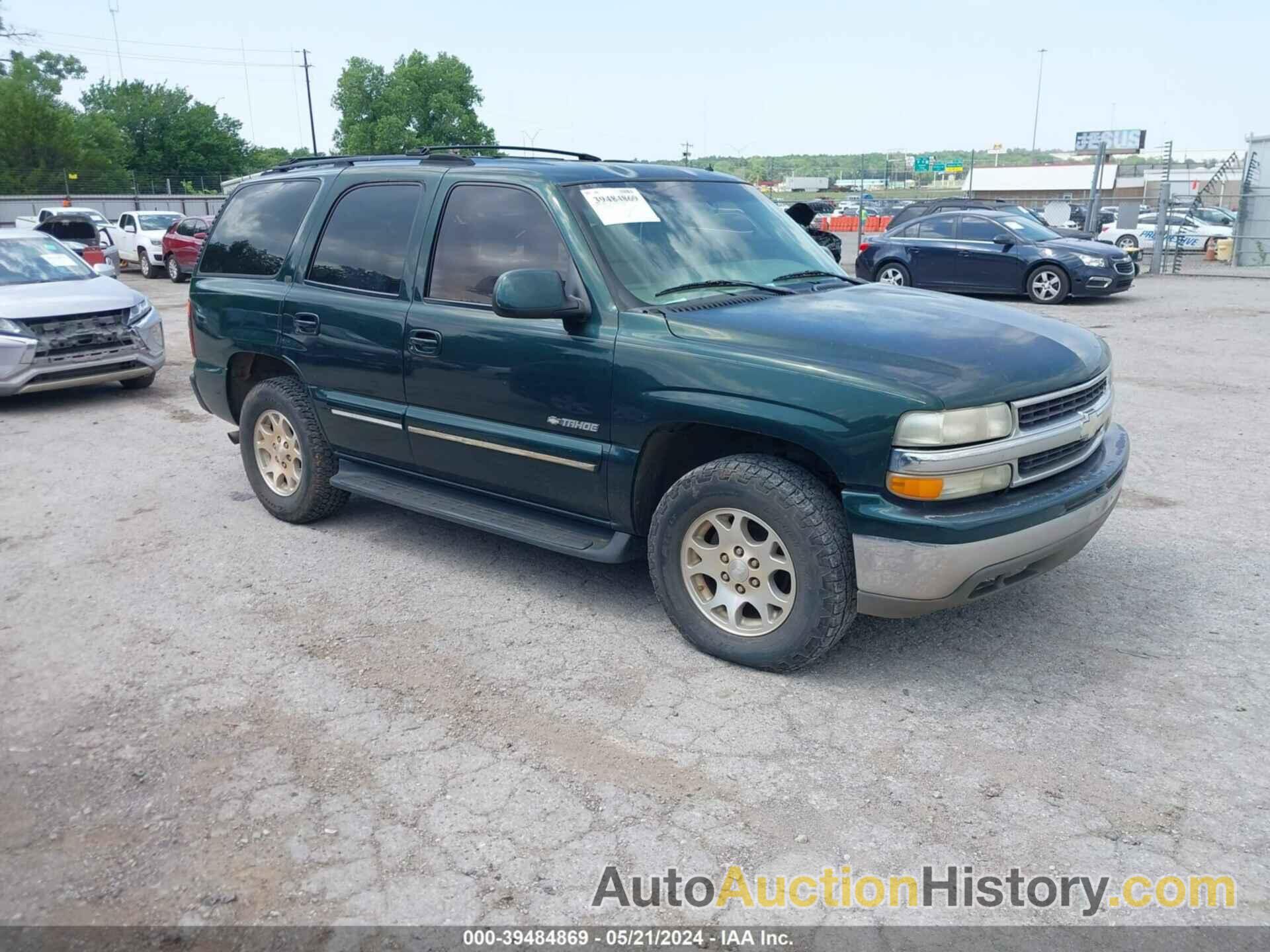 CHEVROLET TAHOE LT, 1GNEC13Z82R137805