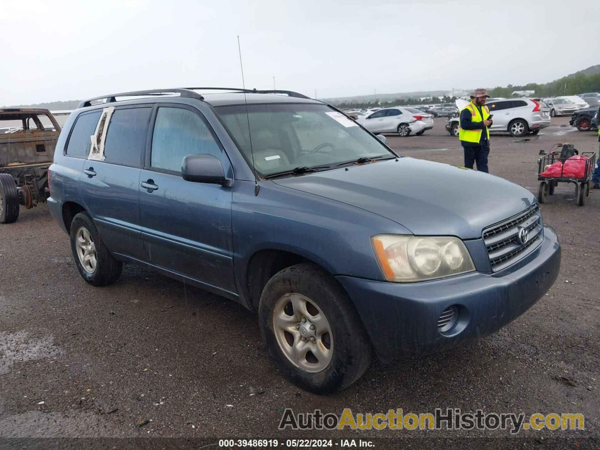 TOYOTA HIGHLANDER V6, JTEGF21A420067053