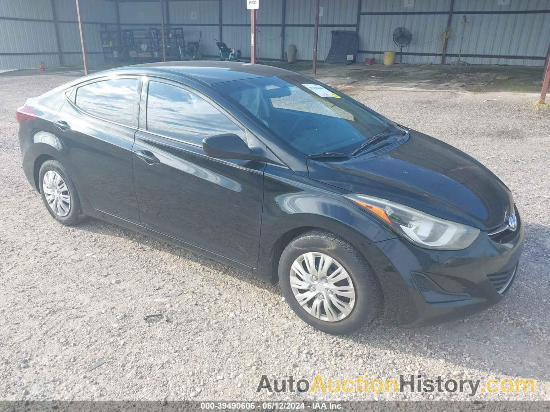 HYUNDAI ELANTRA SE, 5NPDH4AE4GH751742