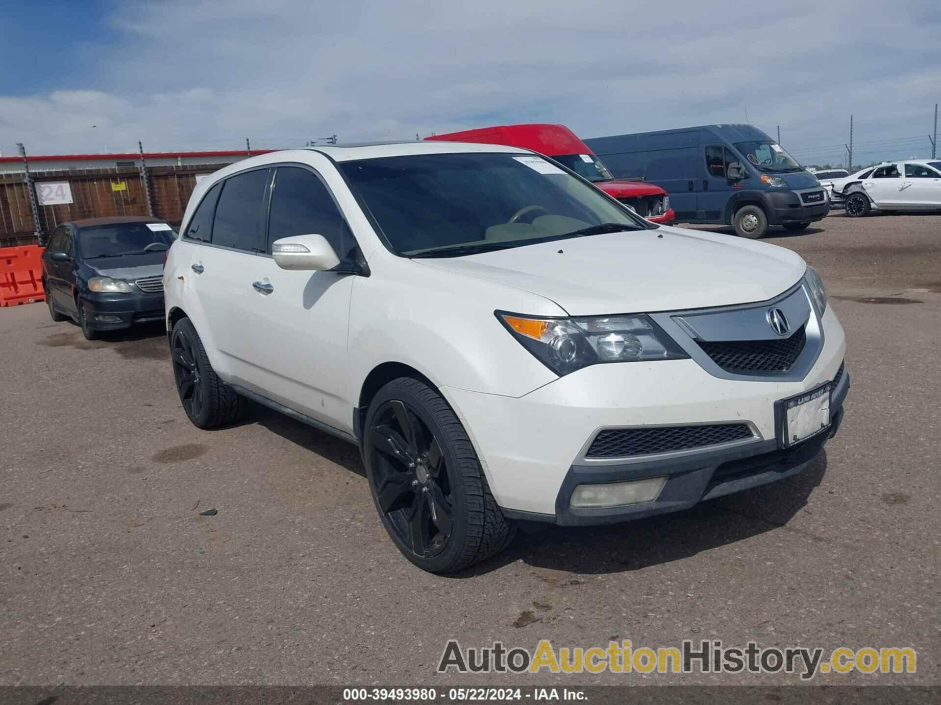 ACURA MDX TECHNOLOGY PACKAGE, 2HNYD2H44CH501459