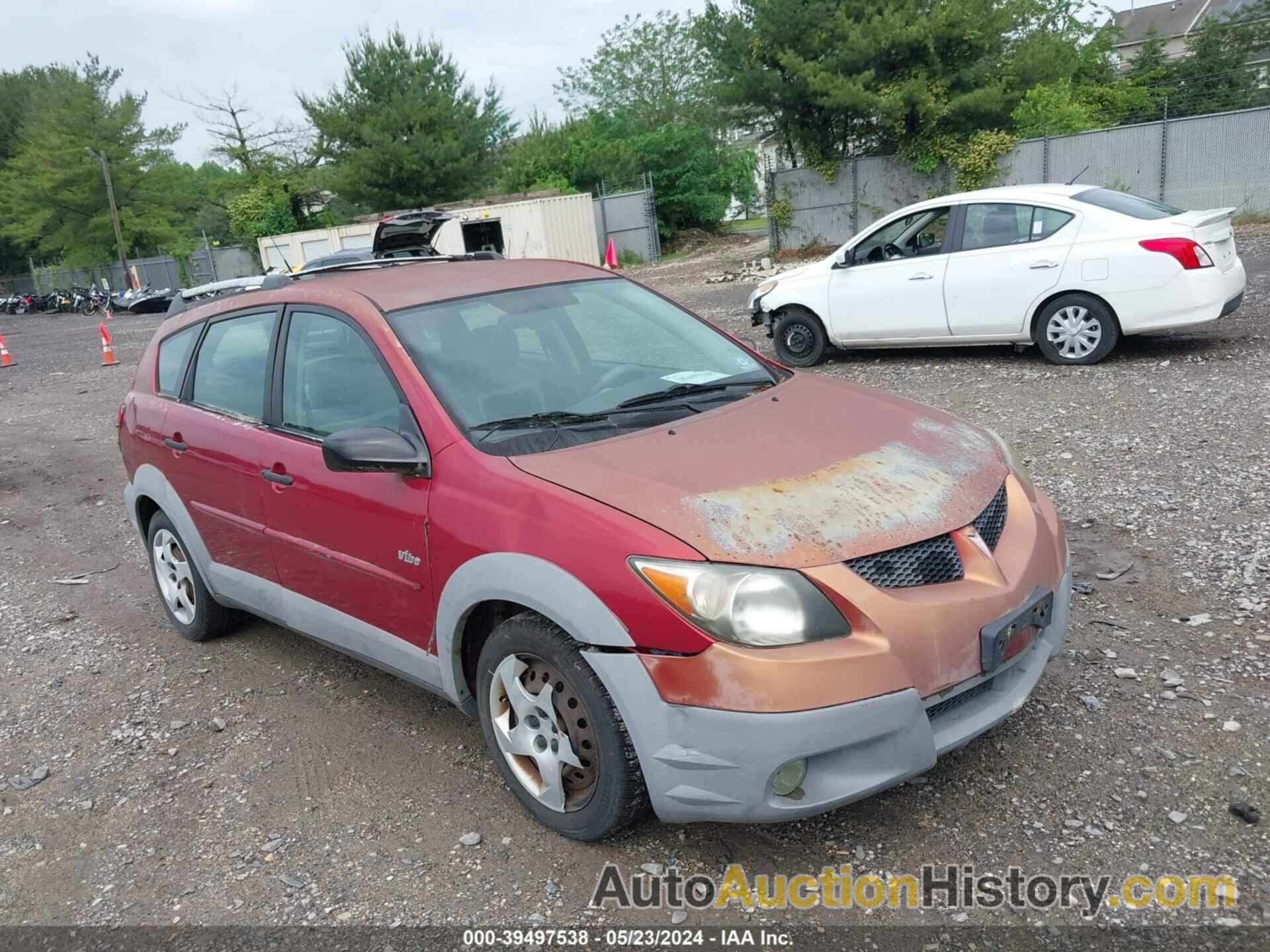 PONTIAC VIBE, 5Y2SL62873Z463324