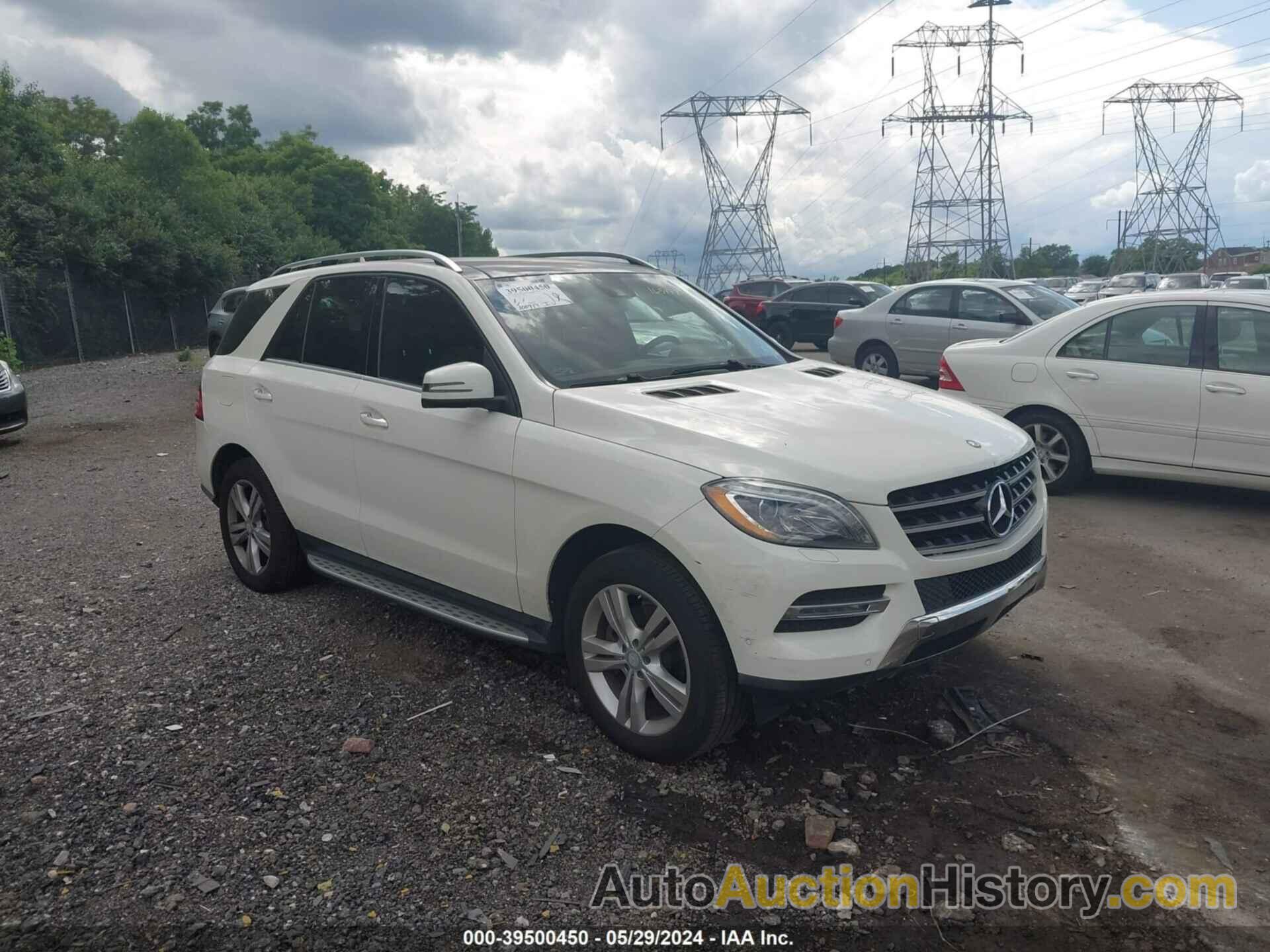 MERCEDES-BENZ ML 350 4MATIC, 4JGDA5HB4DA165479