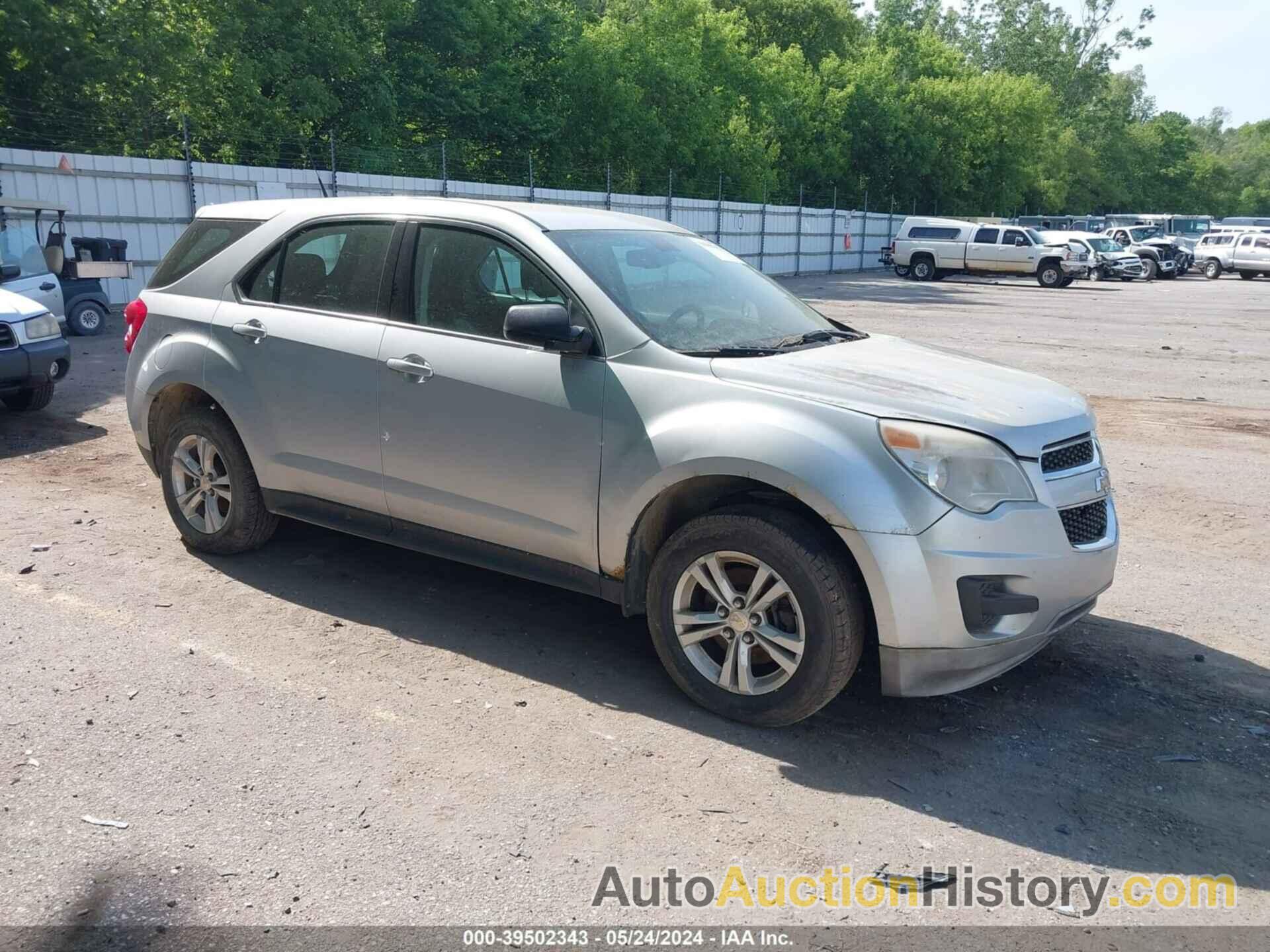 CHEVROLET EQUINOX LS, 2CNFLCEW9A6273118