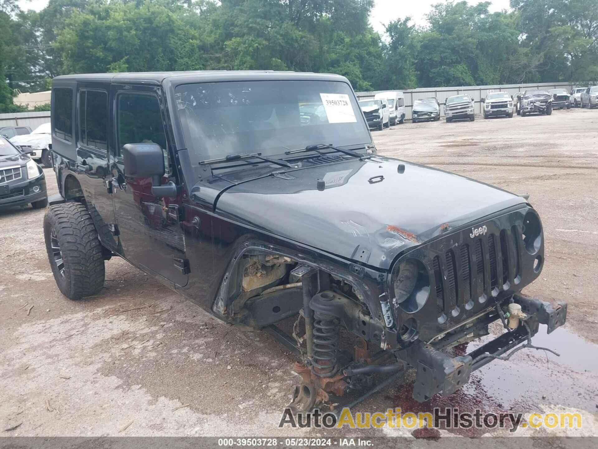 JEEP WRANGLER UNLIMITED SPORT, 1C4HJWDG2EL208963