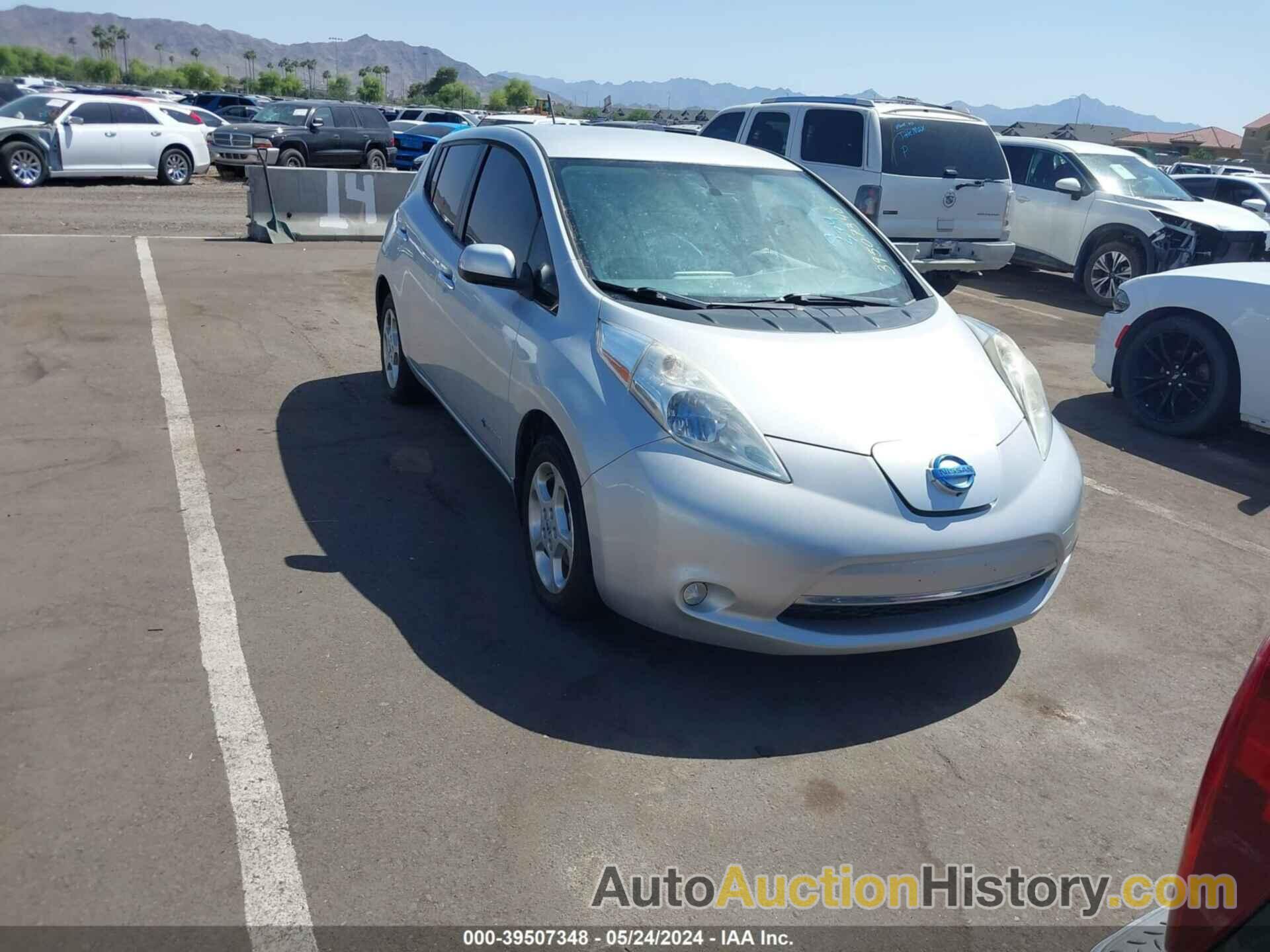 NISSAN LEAF SV, 1N4AZ0CP0DC405269