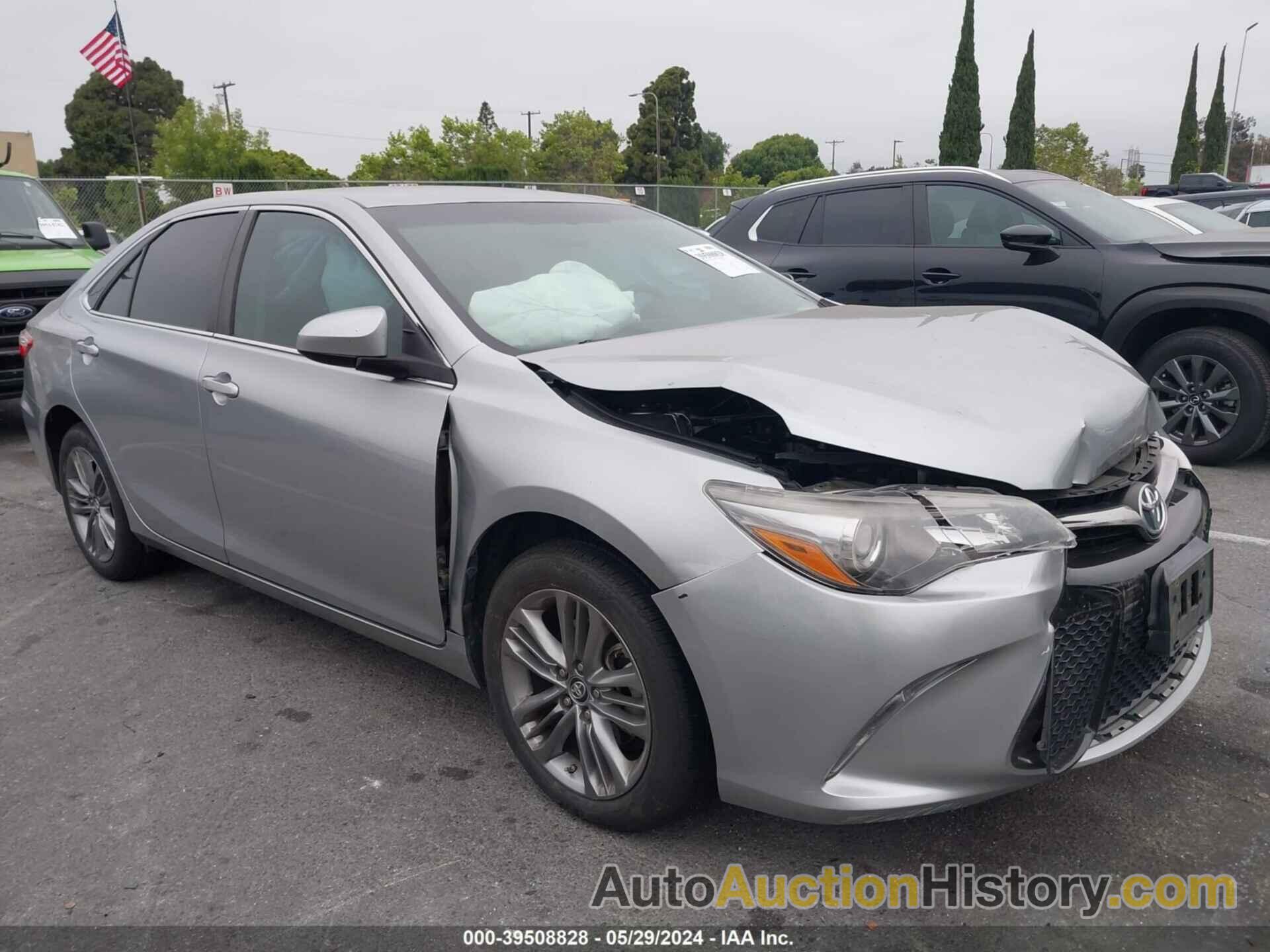 TOYOTA CAMRY SE, 4T1BF1FK5HU375954