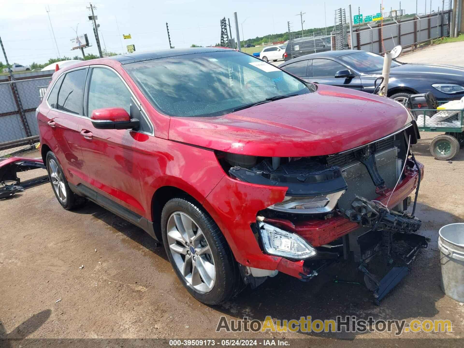 FORD EDGE TITANIUM, 2FMPK4K85HBB81914