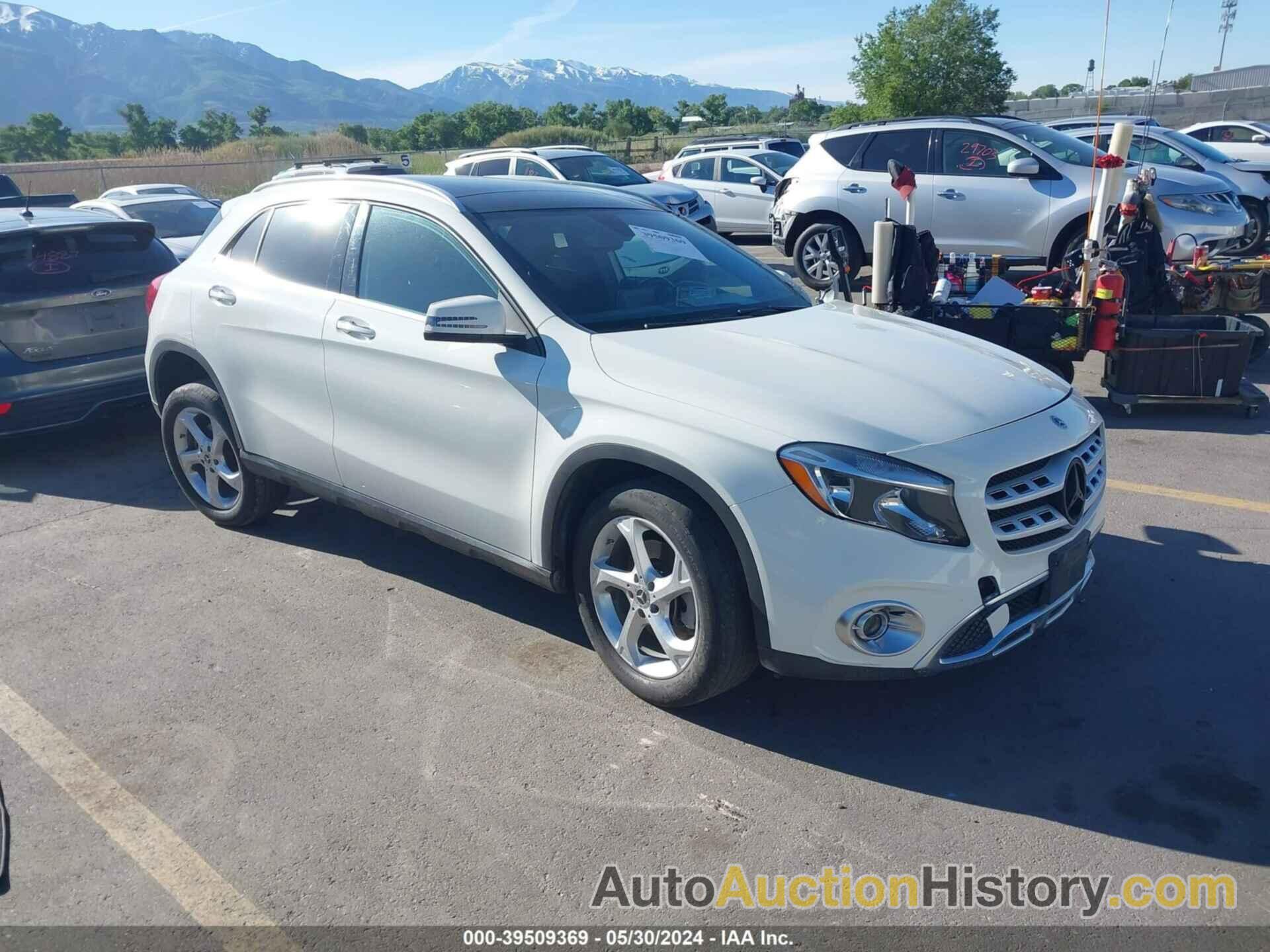 MERCEDES-BENZ GLA 250 250 4MATIC, WDCTG4GB0JJ426767