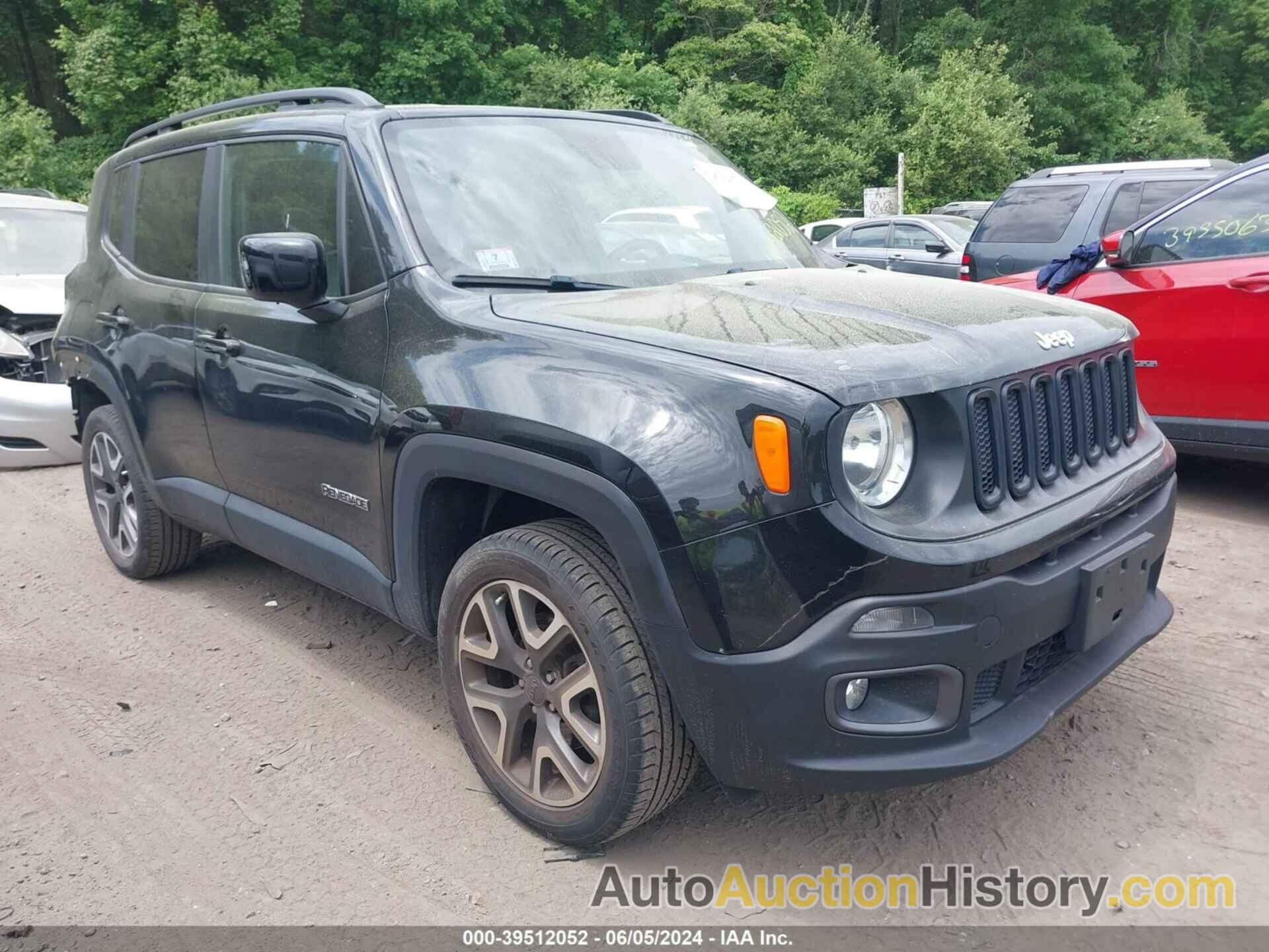 JEEP RENEGADE LATITUDE, ZACCJBBB9JPJ43378