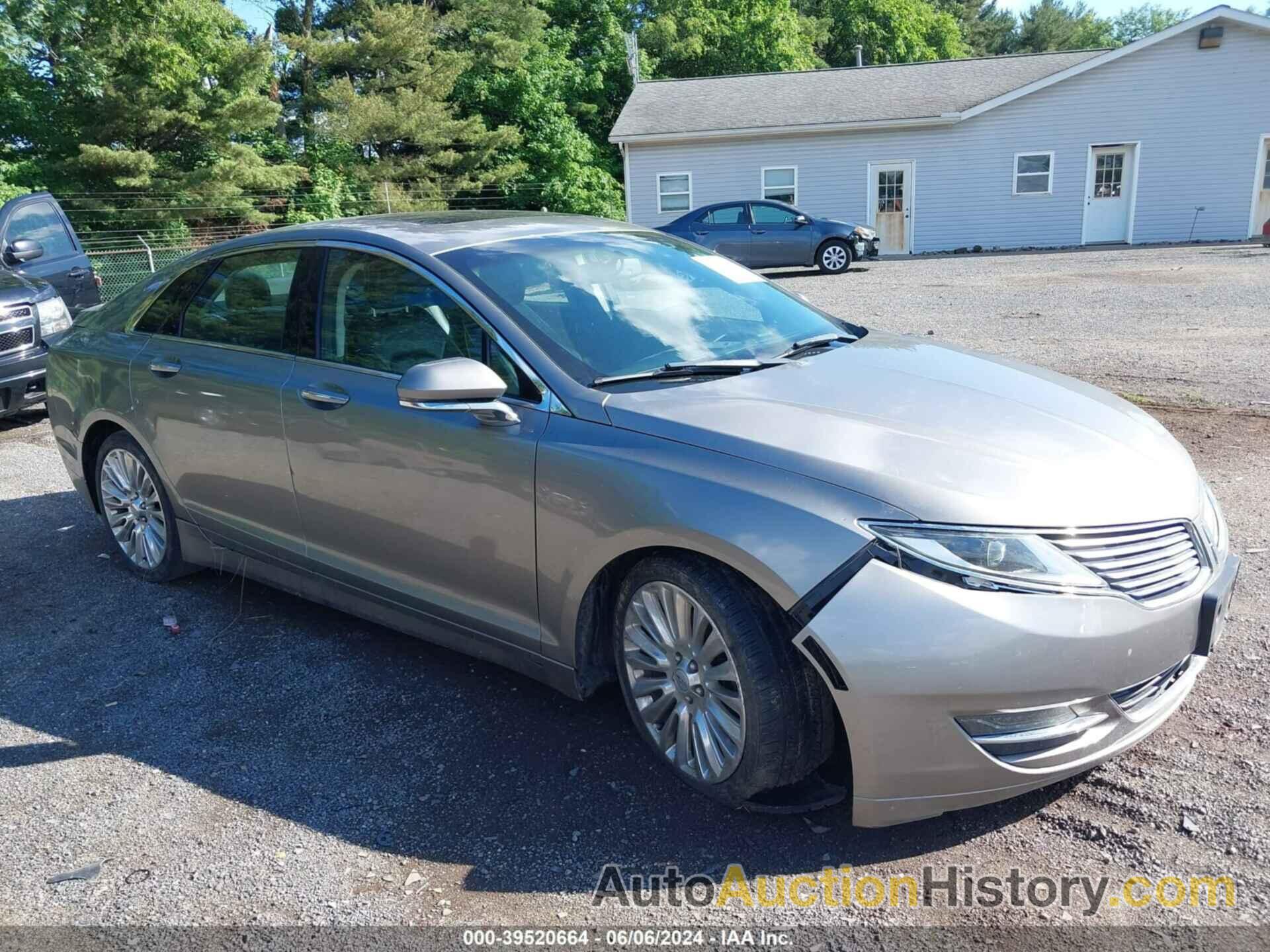 LINCOLN MKZ, 3LN6L2G9XGR622127